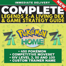 Legends Pokémon Z-A Complete