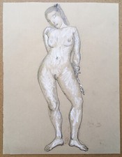 Disegno Originale Gesso Bianco
