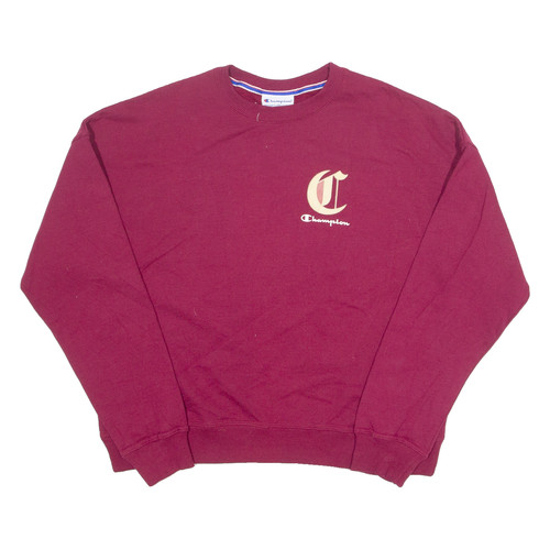 Felpa champion uomo maroon - felpa, da