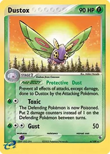 Dustox 109 pokemon ex - dustox,