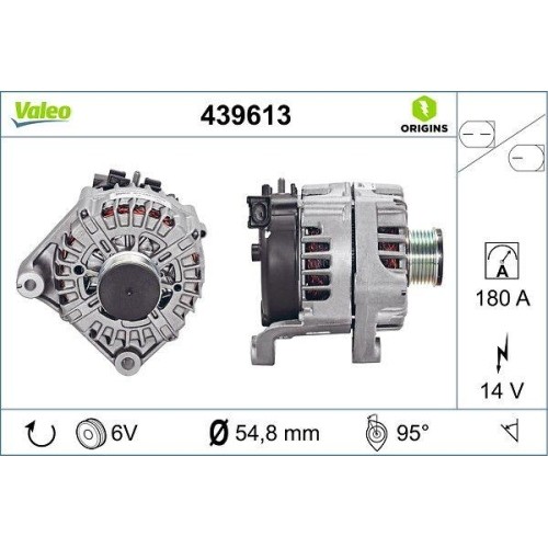 Alternatore valeo 439613 - alternatore,