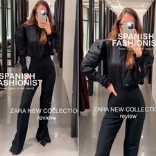 ZARA WOMAN FW25 BLACK FLARE