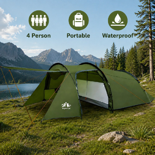 Tenda famiglia impermeabile - tenda, 4