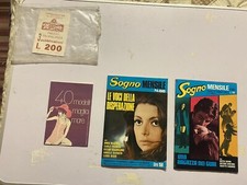 2 Fotoromanzi sogno anni 60 Ottimi In Busta Originale Con Omaggio Libretto Moda