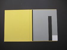 Bruno Munari LIBRO ILLEGGIBILE BIANCO NERO GIALLO 1956 Lucini Editore 2011 RARO
