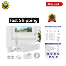 Portable 4" Dryer Vent Window