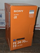 Nuovissimo! Sony FE 24-70mm f4 Zeiss Vario-Tessar, SEL2470Z - NUOVO CON SCATOLA, SPEDIZIONE GRATUITA!