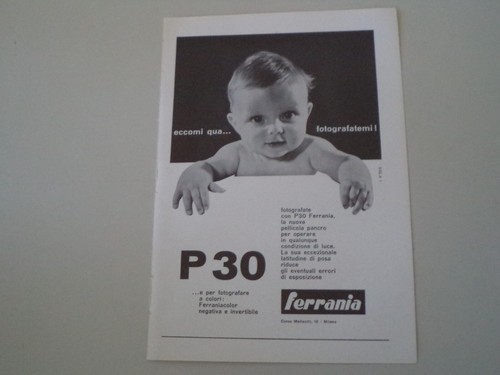 Advertising pubblicità 1960 - advertising,
