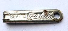 Cavatappi coca cola apribottiglie Bevete Cocacola Coke metallo cromato mod 2