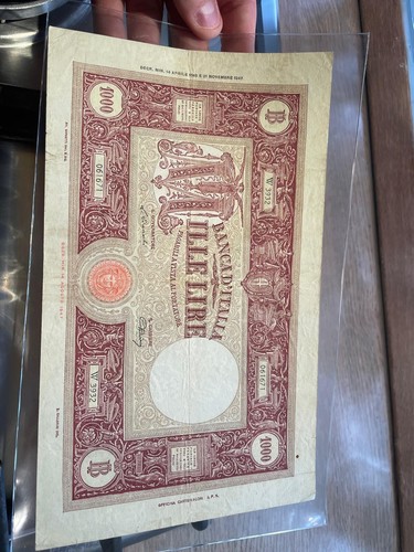 1000 lire grande - m,