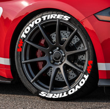 Adesivo scritta pneumatici