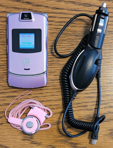 Motorola razr v3m - -, rosa