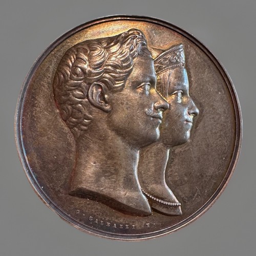 Medaglia 1842 carlo - medaglia,
