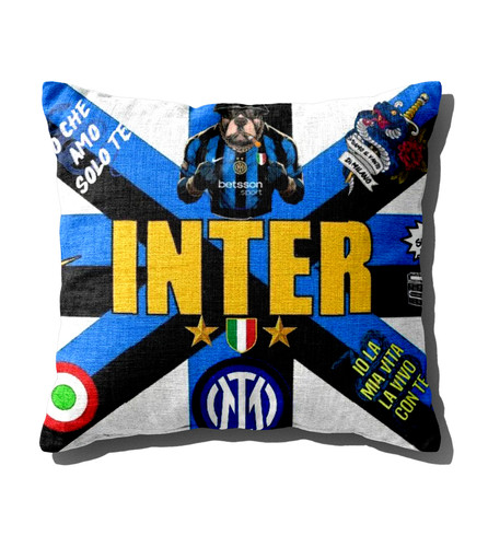 Inter milano cuscino 40x40 - inter,