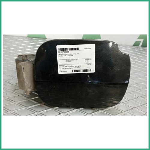 Sportello carburante nera - carburante,