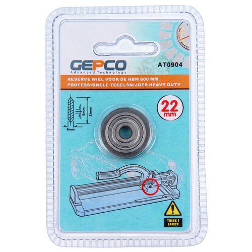 Gepco rotella taglio 22mm - gepco, di
