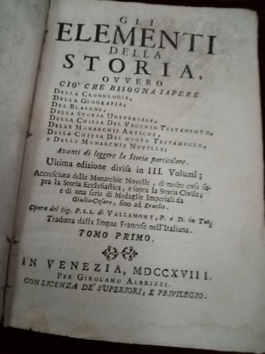 Gli elementi della storia - elementi,