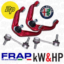 KIT 4 PEZZI BRACCI RINFORZATI SUPERIORI E BIELLETTE ALFA ROMEO 159 159 SW JTDM