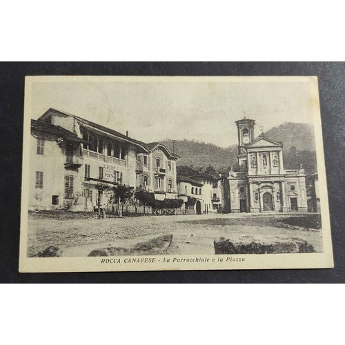 Cartolina rocca canavese la - cartolina,
