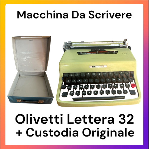 Macchina scrivere olivetti - scrivere,