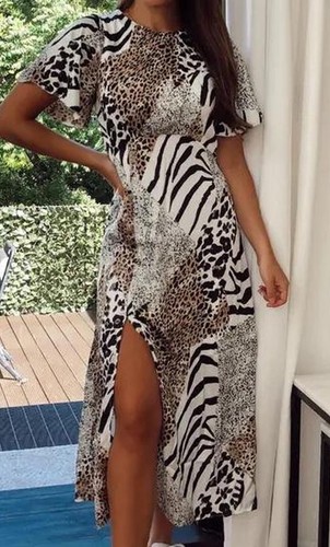 Abito estivo maxi - linea, a