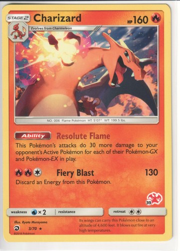 Charizard holo rare - holo, dragon