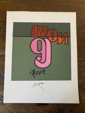 Autografato Adami Valerio Fotolitografia Bolaffi Arte 1971