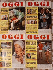 Lotto 4 riviste OGGI del 1976