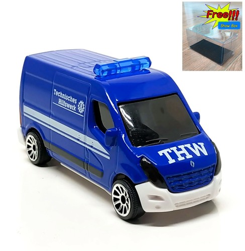 Majorette renault master blu - majorette,