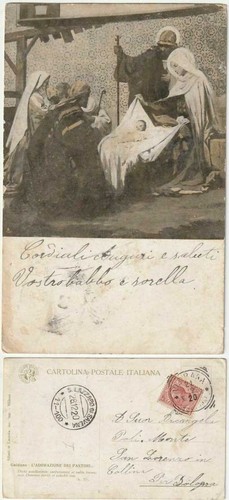 Adorazione dei pastori - pastori,