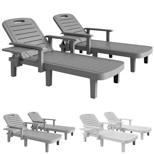 Outsunny set lettini da - set,