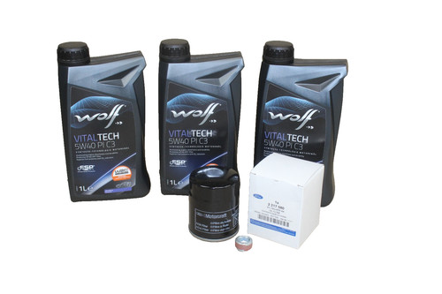 Kit cambio olio wolf - olio, ford