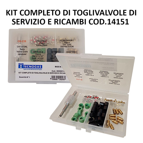Kit completo toglivalvole - completo, di