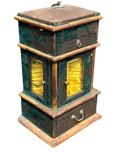 Vetrina antica vittoriana 1800