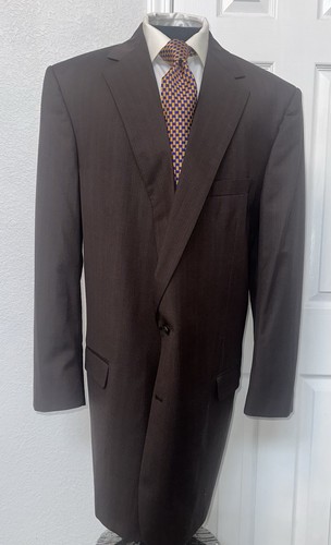 Custom brown with blue - with, stripes