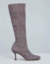 ?Marina Rinaldi By Max Mara?High Jersey Boots Stivali Jersey Tecnico EU38 15