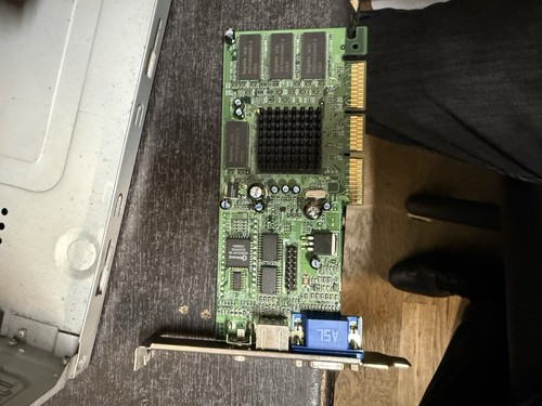 Scheda video agp ati radeon - scheda,