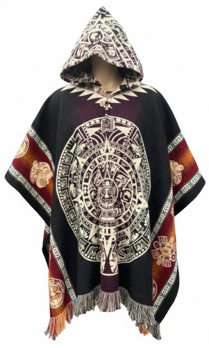 Poncho alpaca calendario - poncho,