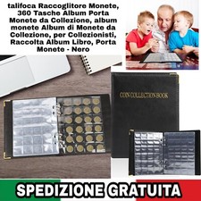 talifoca Raccoglitore Monete, 360 Tasche Album Porta Monete da Collezione, album