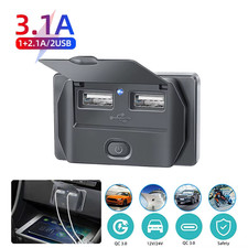 Presa Tripla USB da Pannello
