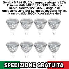 8pz Lampada Alogena MR16 GU5.3