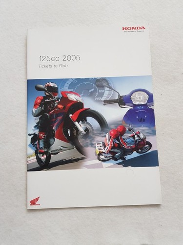 Brochure vendita moto - , honda