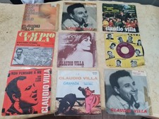 Claudio Villa Lotto 9 DISCHI 45 Giri Anni  60 70  DISCO VINILE Italy Originali
