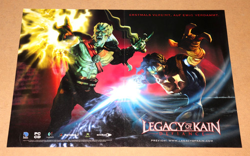 Legacy kain defiance ps2 - kain,