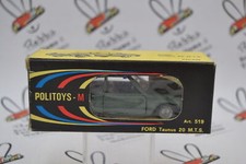 POLITOYS - M " FORD TAUNUS 20 M.T.S. " ORIGINALE BOX COME FOTO