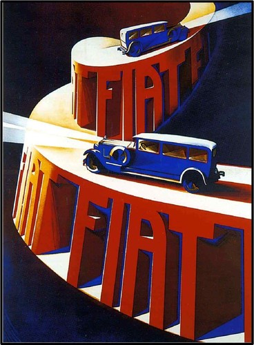 Poster stampa vintage italiano - poster,