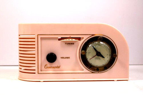 Radio orologio vintage anni - radio, 50