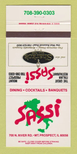 Copertina matchbook sassi - copertina,