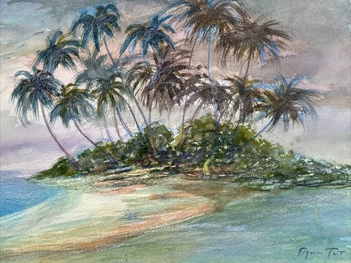 Agnes tait dipinto originale - tait,
