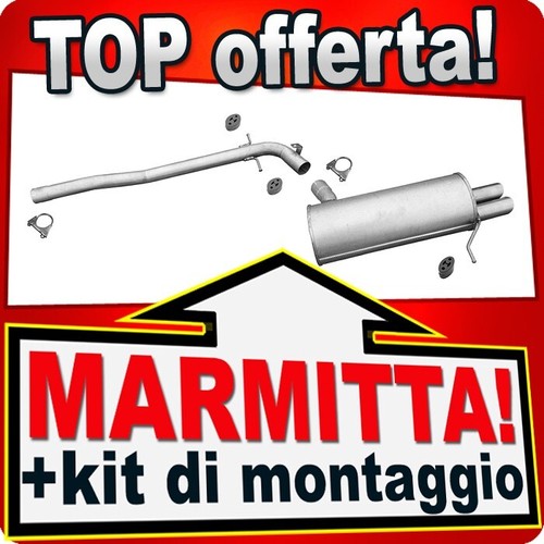 Silenziatore posteriore per - silenziatore,